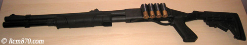 Tactical Remington 870 Tactical Remington 870 with TacStar Side Saddle