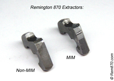 Remington 870 Extractors: MIM and non-MIM Remington 870 Extractors: MIM and non-MIM