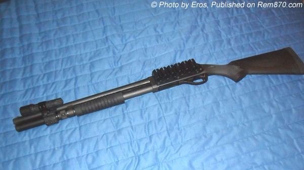 Remington 870 with Surefire G2 Led Nitrolon Remington 870 with Surefire G2 Led Nitrolon