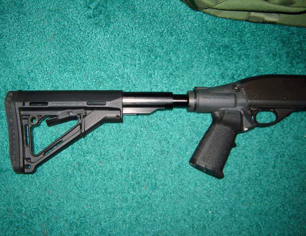 Remington 870 - LEO Adaptor, Magpul Stock Remington 870 - LEO Adaptor, Magpul Stock