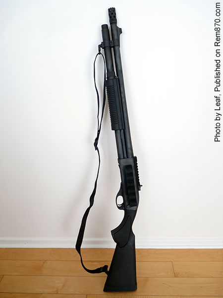 Remington 870 Tactical with Mesa Shellholder and Sling Remington 870 Tactical with Mesa Shellholder and Sling