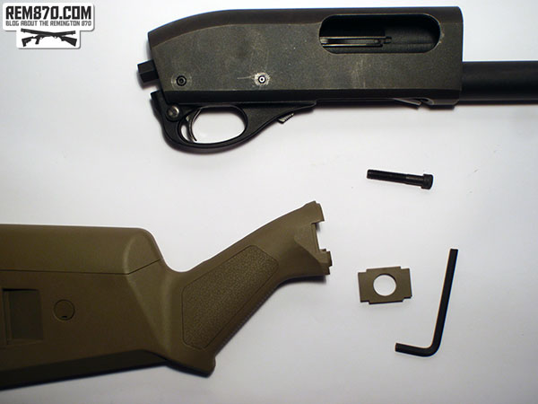 Magpul SGA Stock for Remington 870 Installation Magpul SGA Stock for Remington 870 Installation