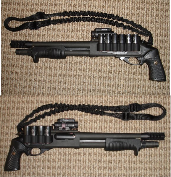 Remington 870 with Pachmayr Vindicator Grip