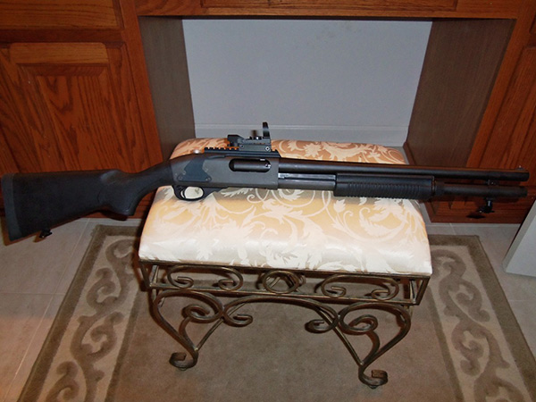 Mesa Tactical Receiver Mount Shotshell Holder with Rail Mesa Tactical Receiver Mount Shotshell Holder with Rail