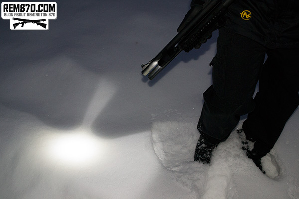 Testing FAB Defense Speedlight Flashlight on Remington 870 Testing FAB Defense Speedlight Flashlight on Remington 870