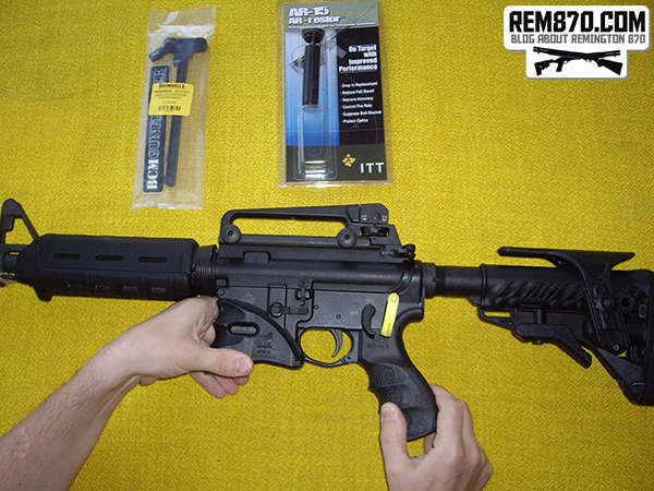AR-15 BCM Gunfighter Charging Handle Review and Installation AR-15 BCM Gunfighter Charging Handle Review and Installation