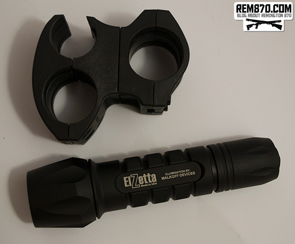 ZSM Flashlight Mount for Tactical Shotguns ZSM Flashlight Mount for Tactical Shotguns