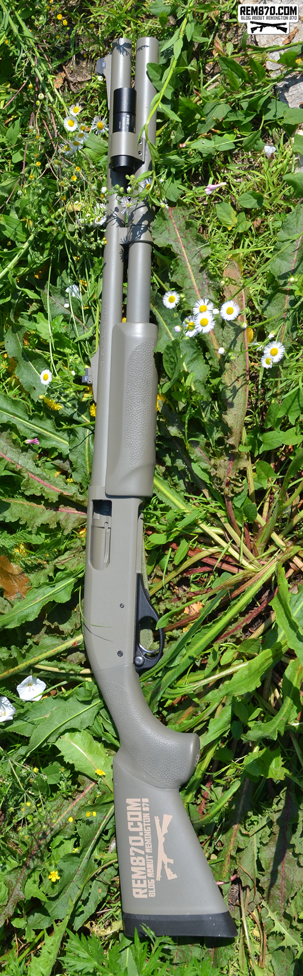 Remington 870 Painted with Gun Kote Remington 870 Painted with Gun Kote