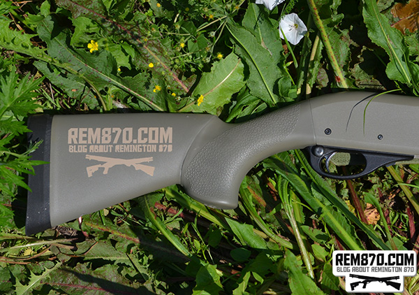 Remington 870 Painted with Gun Kote Remington 870 Painted with Gun Kote