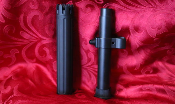 on the right is the Remington factory 7 shot magazine extension