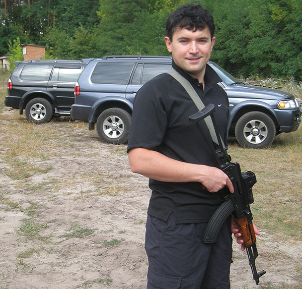Brother with AK-47 with Eotech Brother with AK-47 with Eotech
