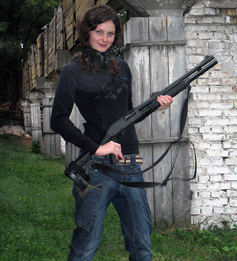 My Brother's Wife with my Remington 870 My Brother's Wife with my Remington 870