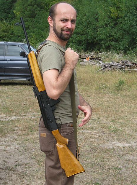 Guy with Russian Rifle Guy with Russian Rifle