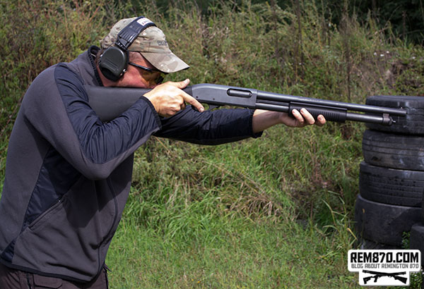 Shooter with Remington 870 Shooter with Remington 870