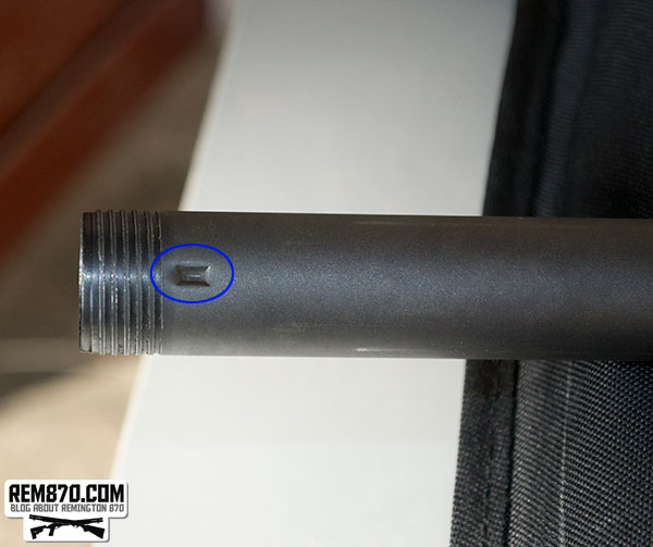 Remington 870 Dimples in Magazine Tube