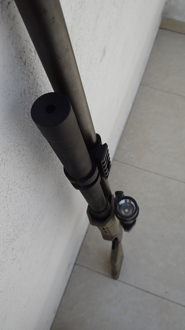 Remington 870 with Magpul Stock/Forend and Flashlight