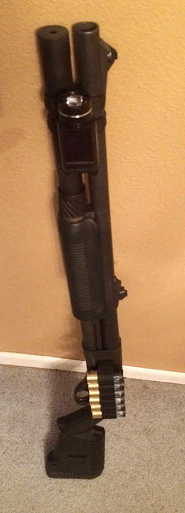 Remington 870 with Streamlight TLR-1 HL Flashlight