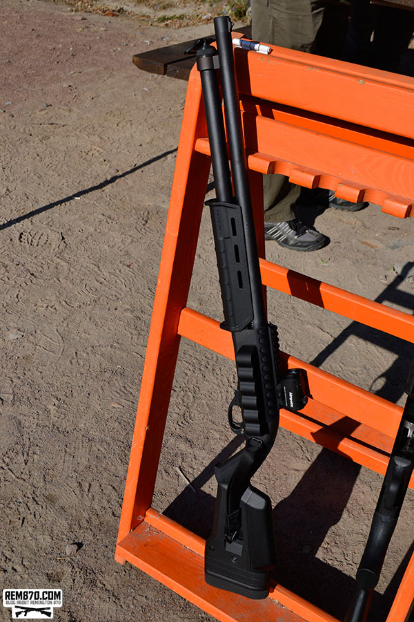Remington 870 with Magpul Furniture and Aimpoint Sight