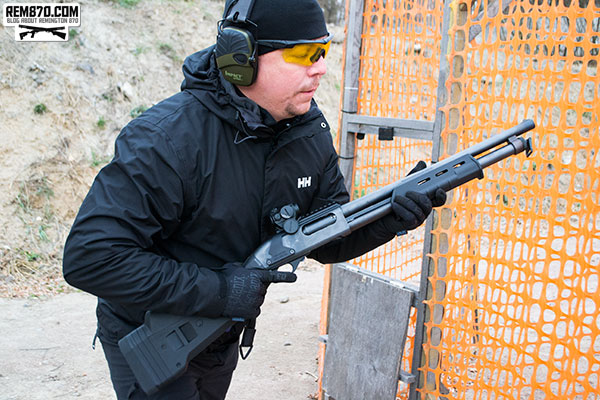 Remington 870, Aimpoint, Magpul Stock and Forend
