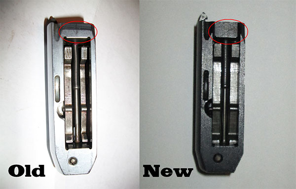 Remington 870 New-Style Bolt and Old-Style Bolt