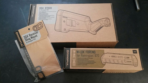 Magpu Upgrades for Remington 870 Shotgun