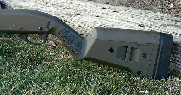 Remington 870 with Magpul Stock, Streamlight TLR-1 HL Flashlight, Hogue Forend