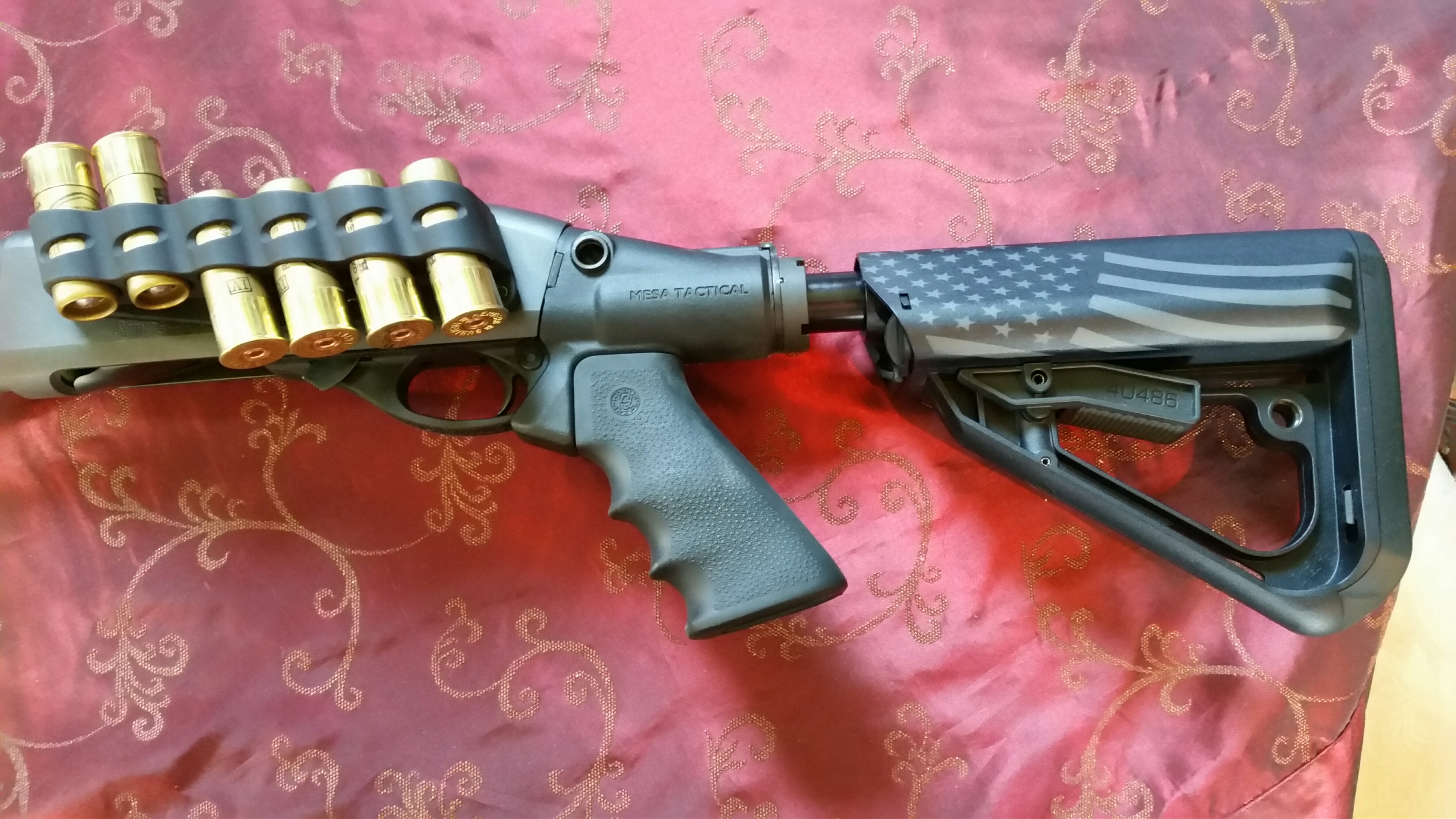 Remington 870 Painted