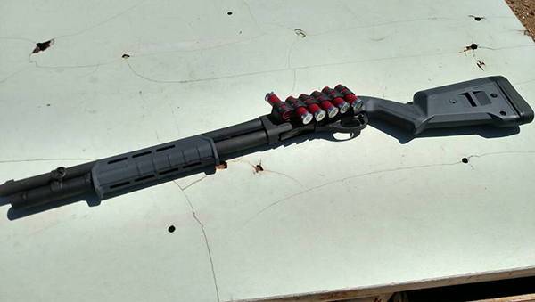 Magpul Remington 870 SGA Stock and Forend Set, Gray