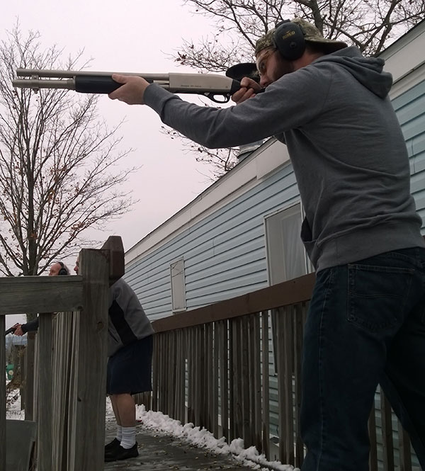 Remington 870 Marine Magnum - Stock set up