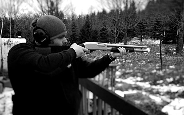 Remington 870 Marine Magnum - Stock set up