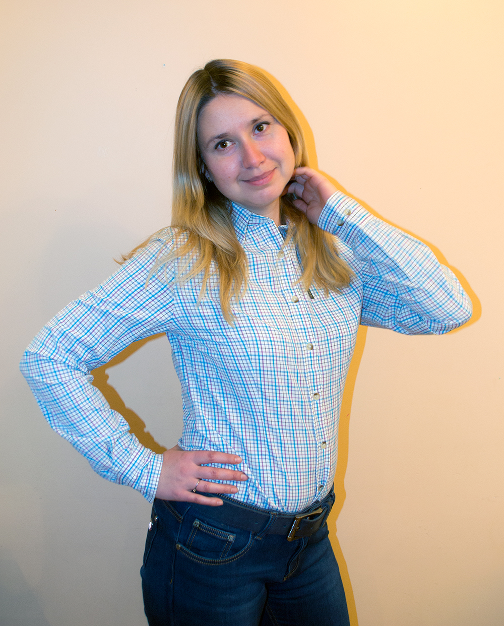 Nataly in Beretta shirt