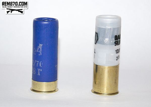 Low brass, high brass shotgun shells