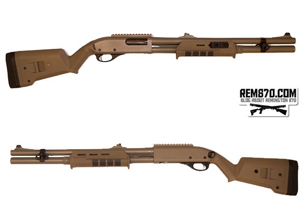 Magpul SGA Stock and MOE Forend for Remington 870