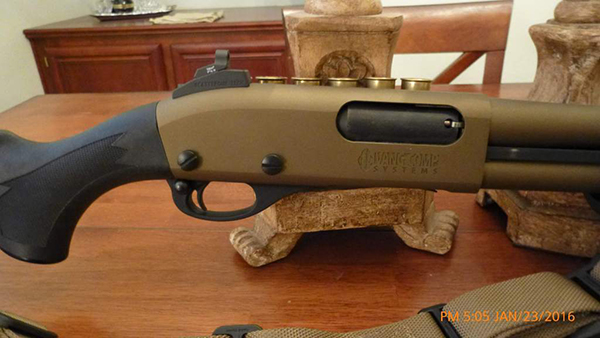 Vang Comp Systems Remington 870 Shotgun
