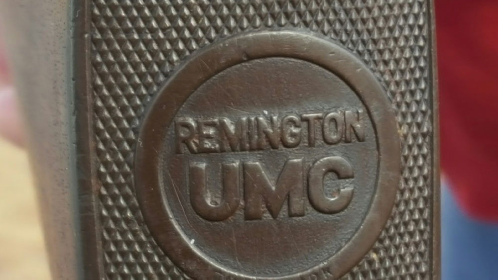 Remington pump shotgun