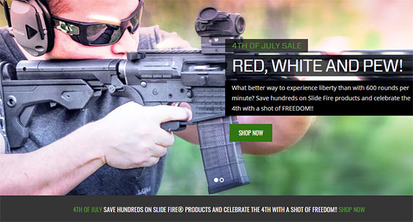 SlideFire - Bump Fire Stocks Discounts