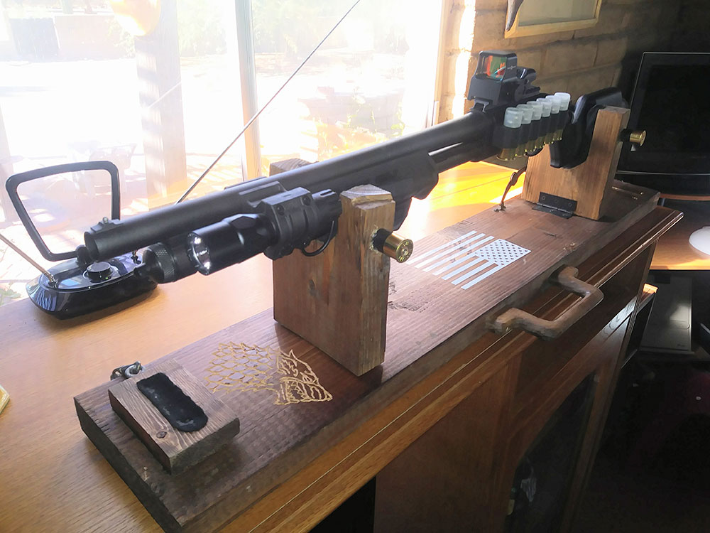 Remington 870 with Flashlight