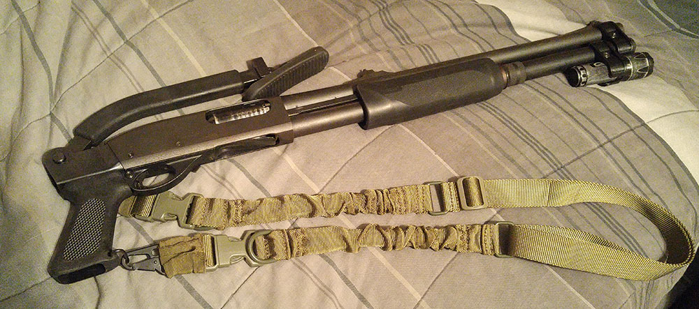 Remington 870 with Folding Stock