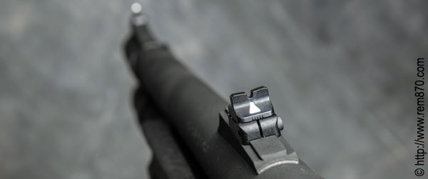 Remington 870, Rifle Sights, Rear Sight