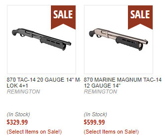 Remington 870 Tac-14, Order Online