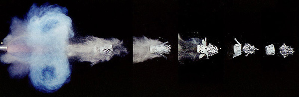 Shotgun Shot Sequence (Author: Andrew Davidhazy)