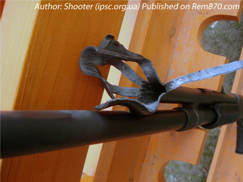 Remington 870 Barrel Blown (Author: Shooter from http://www.ipsc.org.ua) Remington 870 Barrel Blown (Author: Shooter from http://www.ipsc.org.ua)