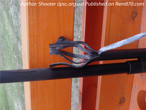 Remington 870 Barrel Blown (Author: Shooter from http://www.ipsc.org.ua) Remington 870 Barrel Blown (Author: Shooter from http://www.ipsc.org.ua)