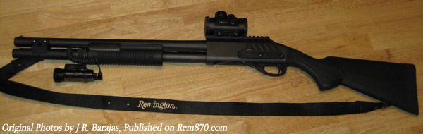 Tactical Remington 870 Shotgun