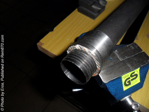 Tube protects external surface of a magazine Tube protects external surface of a magazine