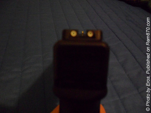 Glock with Night Sights