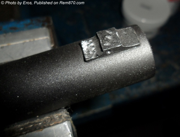 Bead Removed and Front Sight Drilled Bead Removed and Front Sight Drilled
