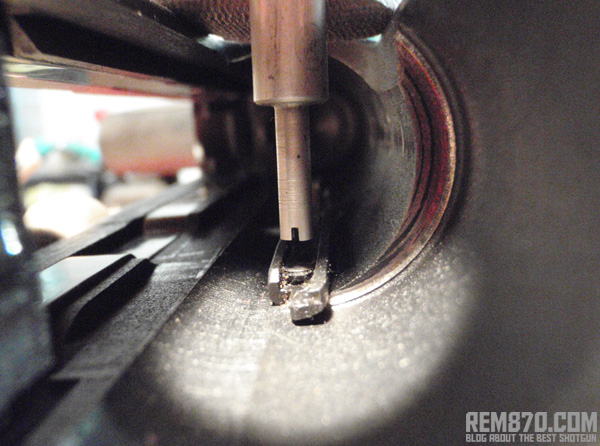 Remington 870 Ejector Rivet Cutter