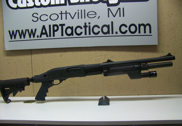 Custom Remington 870 by AI&P TACTICAL (Photo from http://www.aiptactical.com)