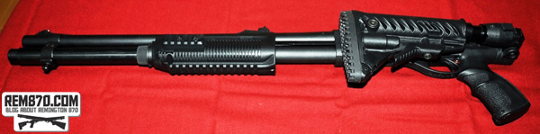 Remington 870 with Folded Fab Defense Stock